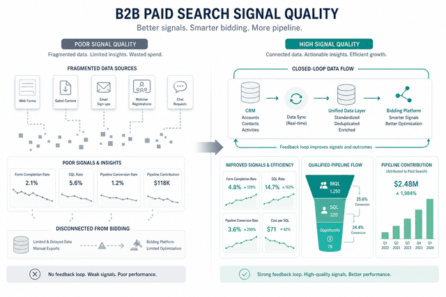 B2B Paid Search with AI Bidding: Case Study Results and Deployment Lessons