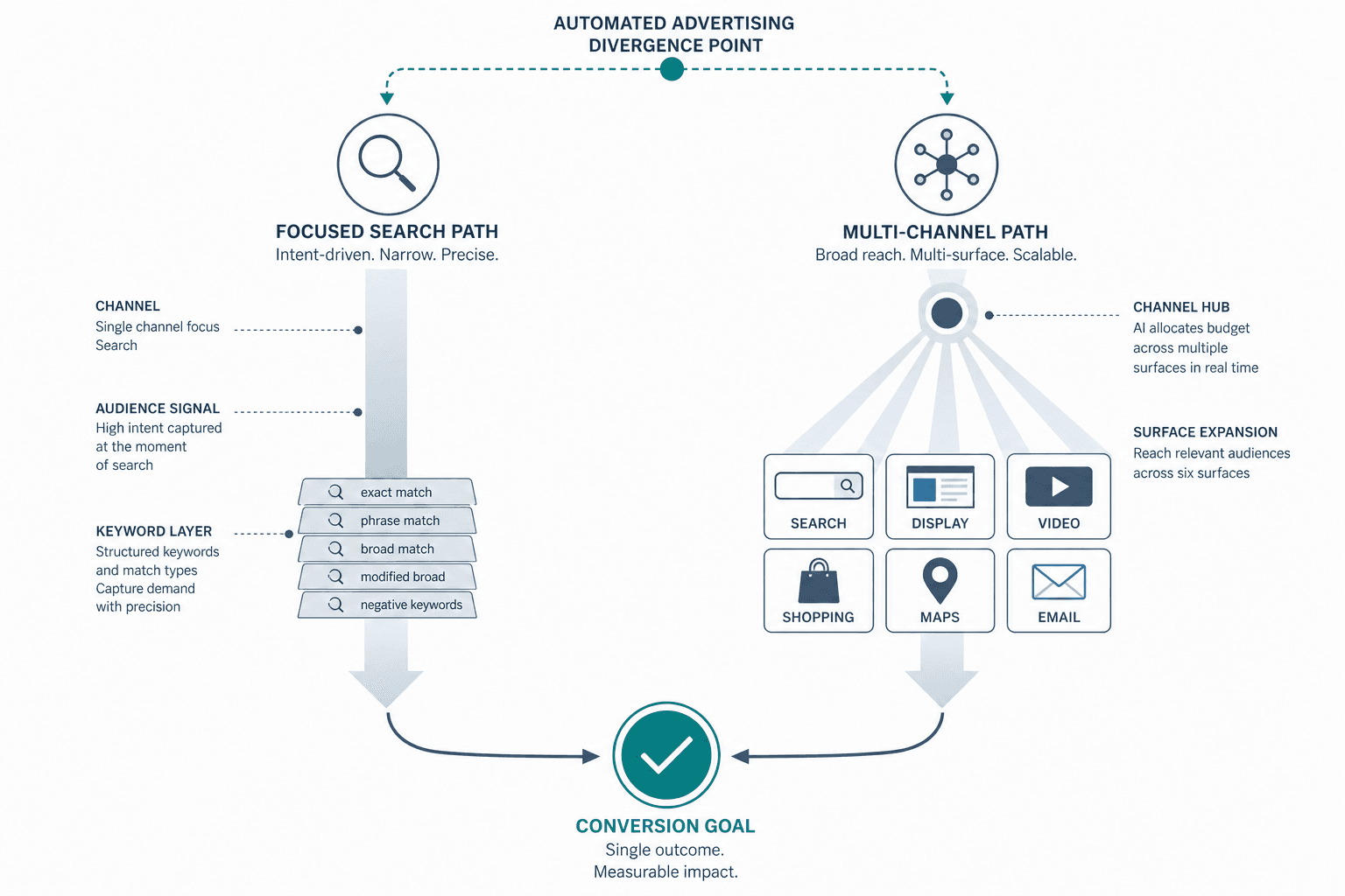 Google AI Max for Search vs. Performance Max: What Changed, When It Happened, and How to Split Your Campaigns