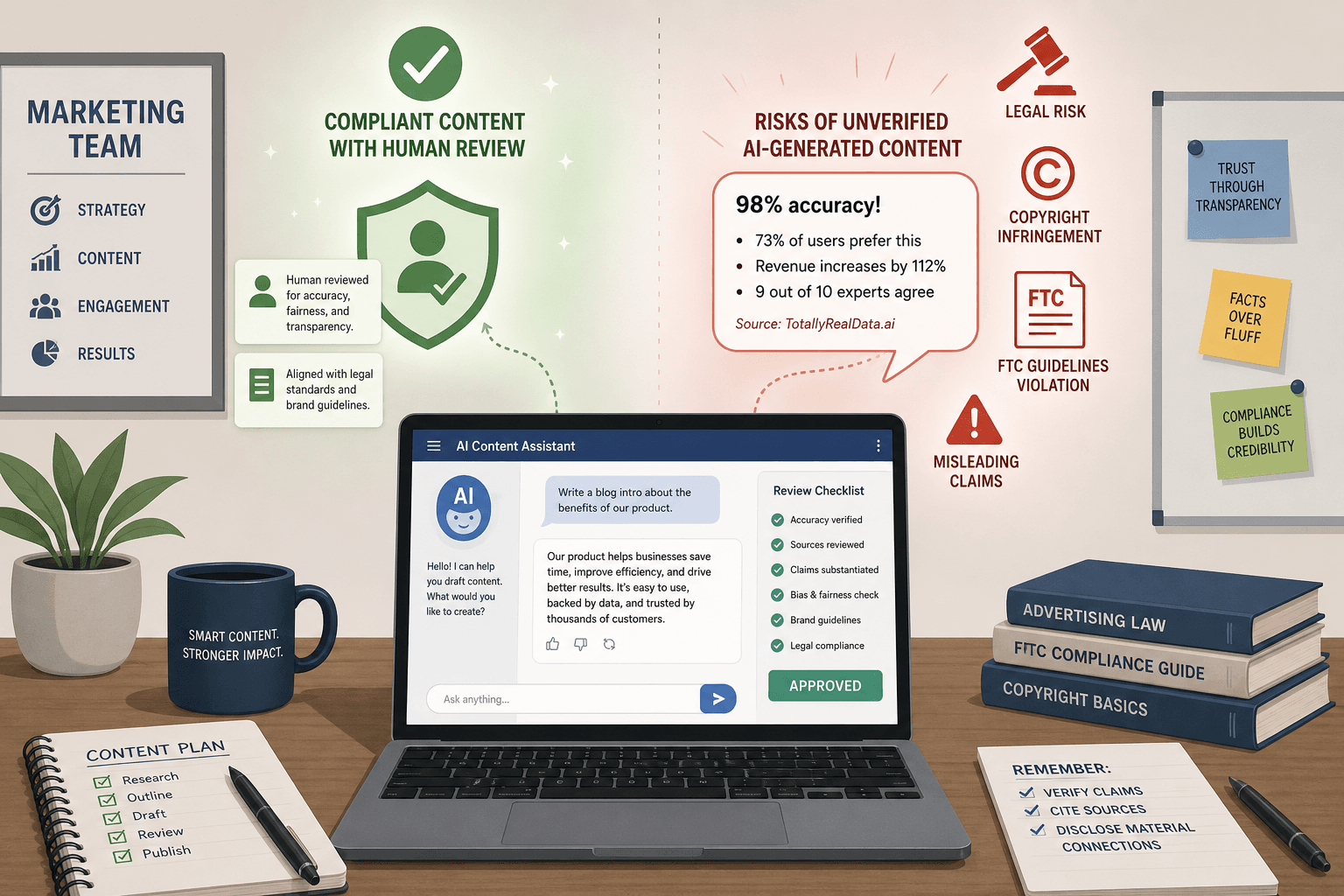 AI-Generated Content Legal Risk Guide: How Hallucinations Create Liability for Your Brand