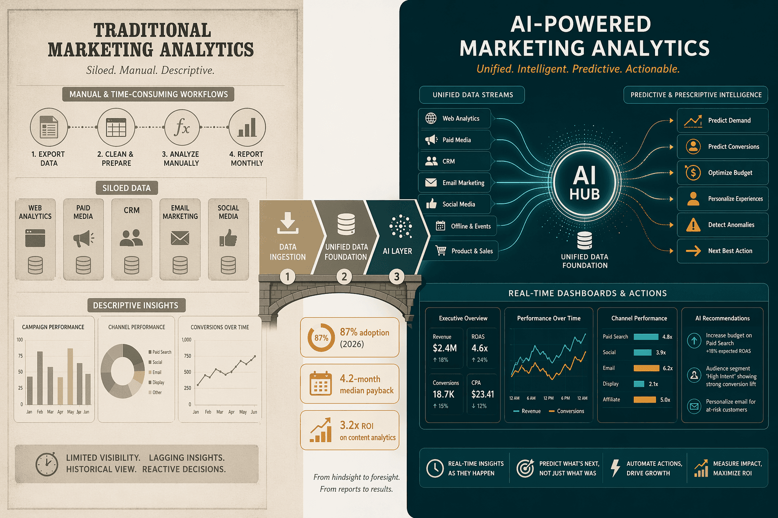 How to Build an AI Marketing Analytics Stack: A Step-by-Step Framework for Enterprise and Mid-Market Teams