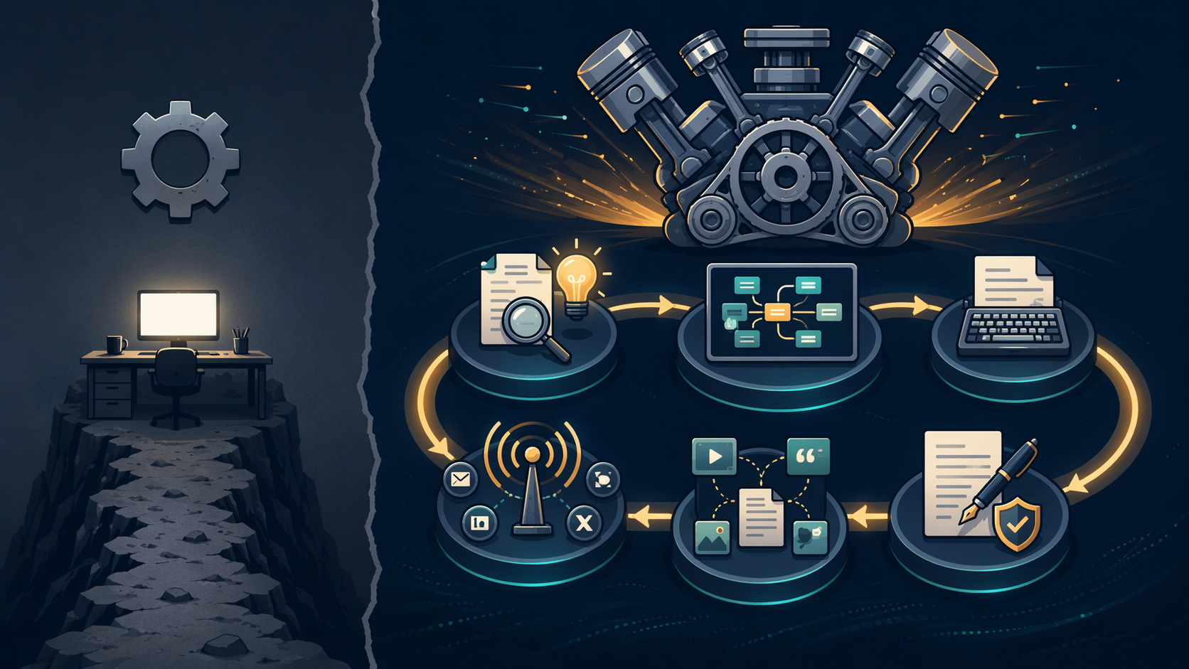 Beyond the First Draft: A Full Workflow Guide for AI Content Creation