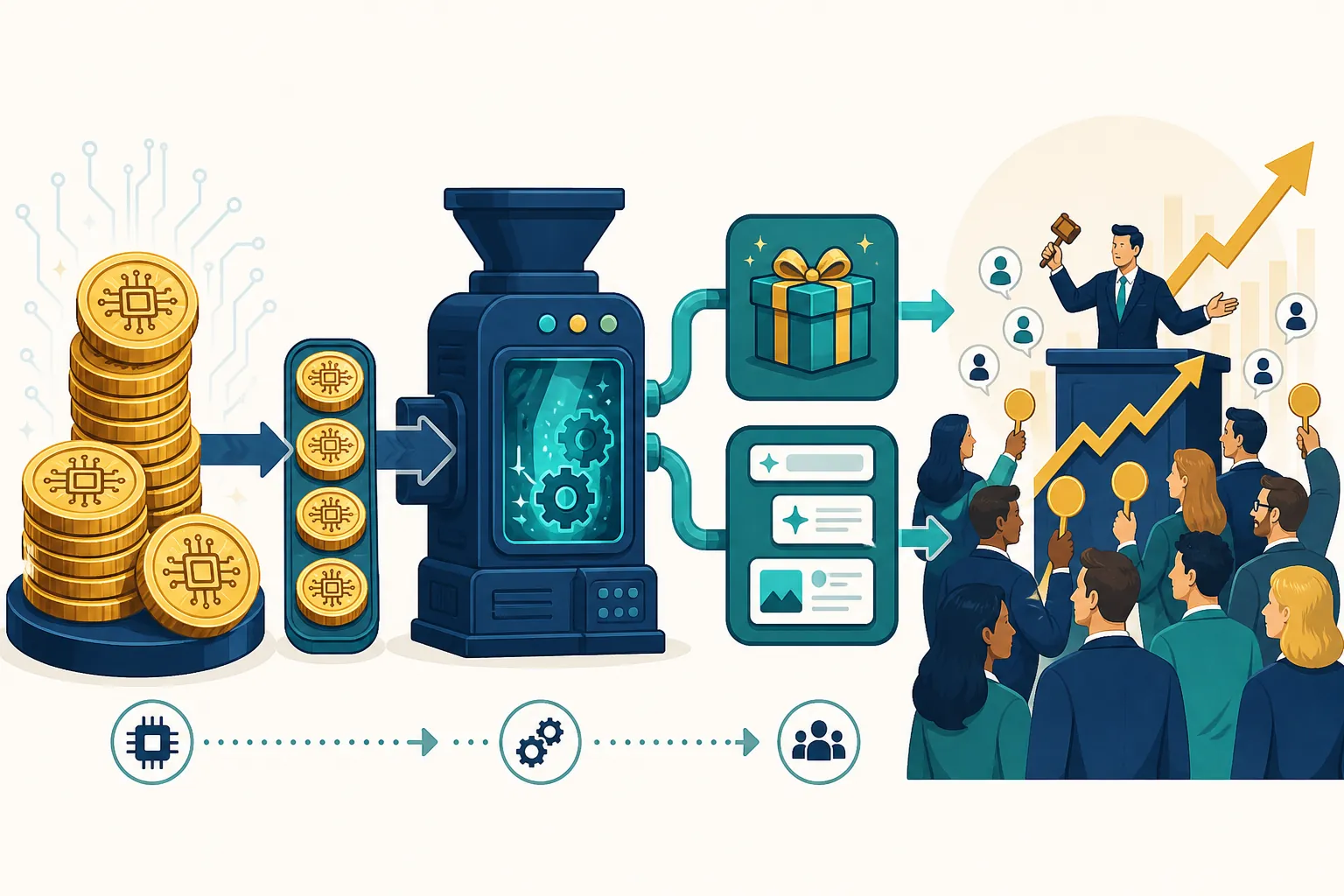 Compute savings turning into free AI tools, new ad placements, and crowded auction competition
