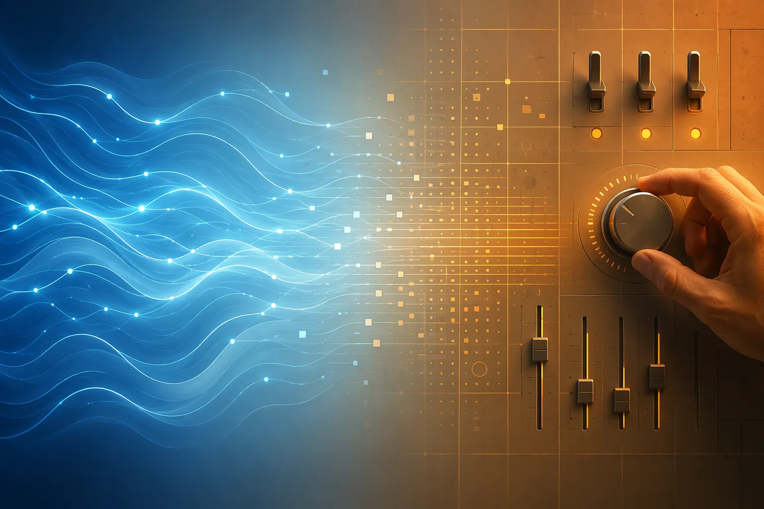 Decision spectrum from full automation to structured human oversight