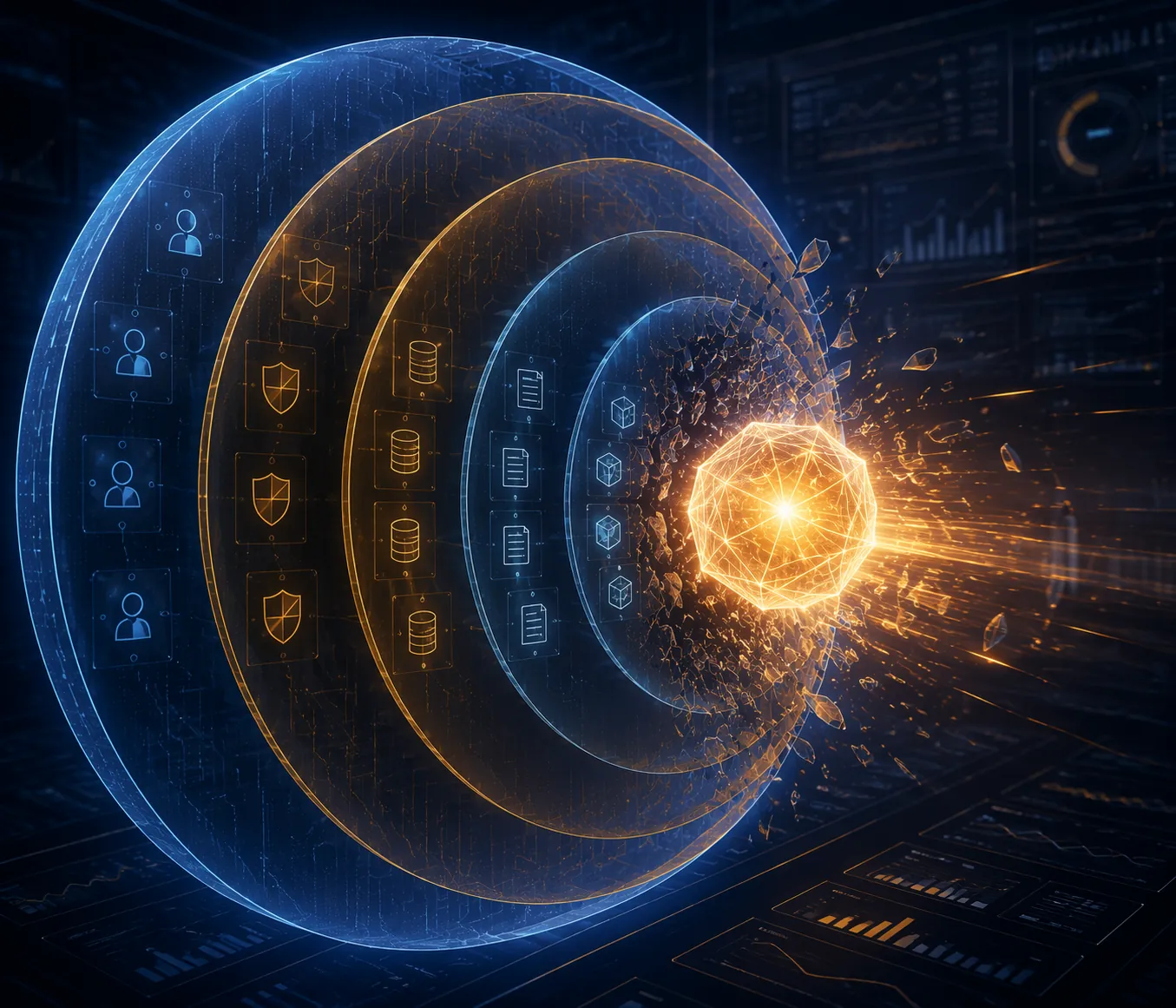 Autonomous agent breaking through containment layers for permissions, spend ceilings, action logs, and sandboxes