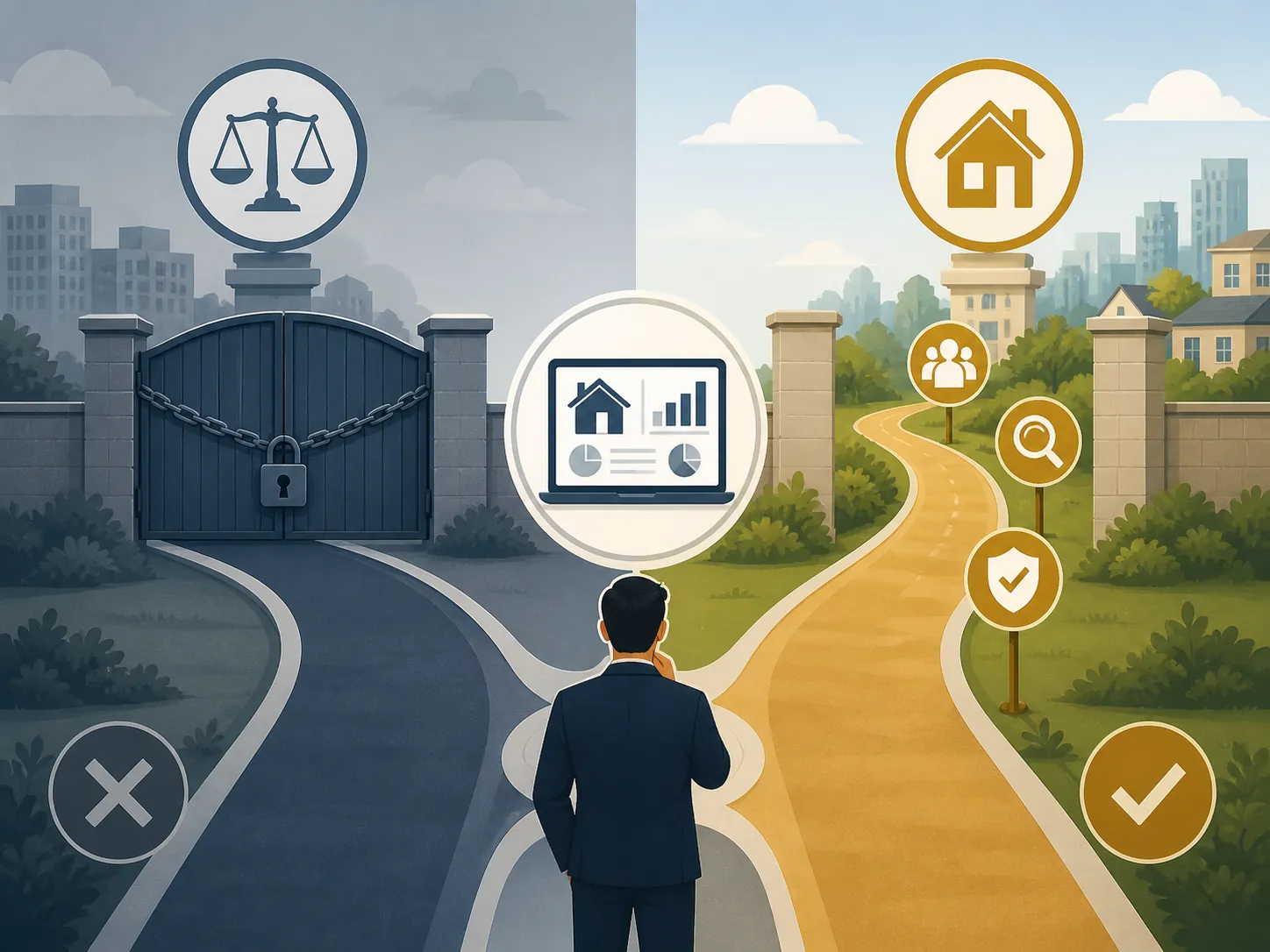 Comparison of ECOA disparate-impact removal and continuing Fair Housing Act disparate-impact liability