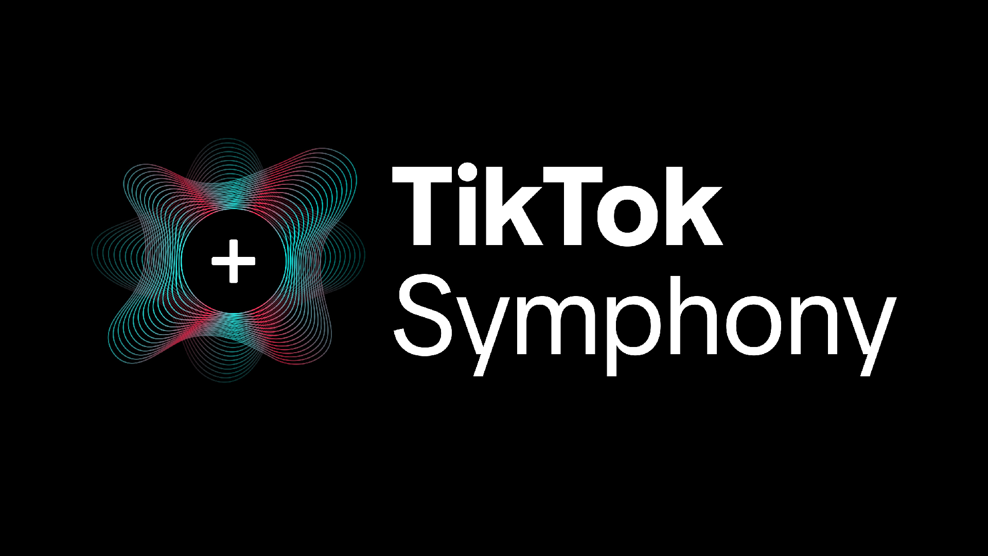 TikTok Symphony Avatars announcement visual with digital avatar characters and Symphony branding
