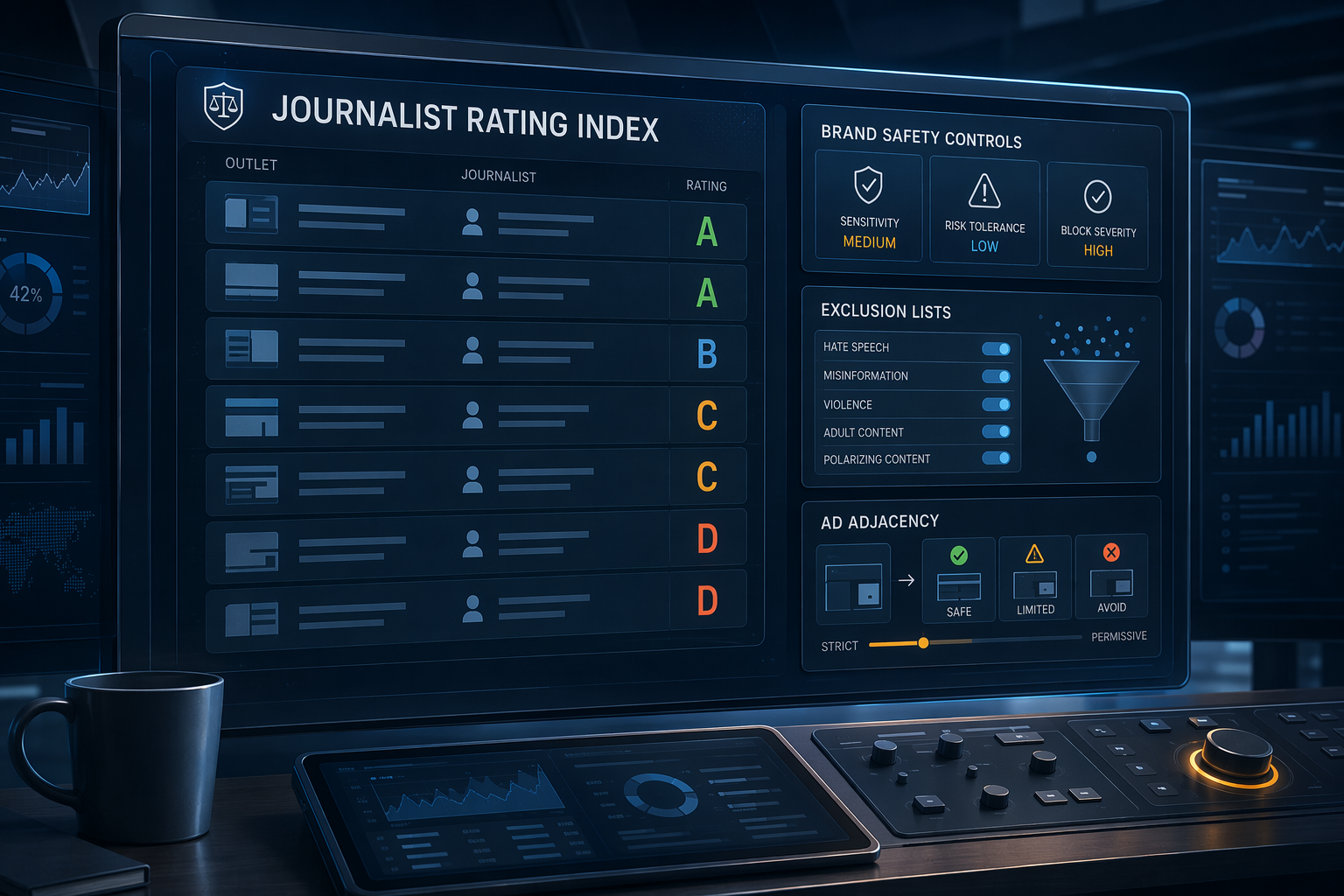 Peter Thiel's AI media scoreboard won't fix brand safety