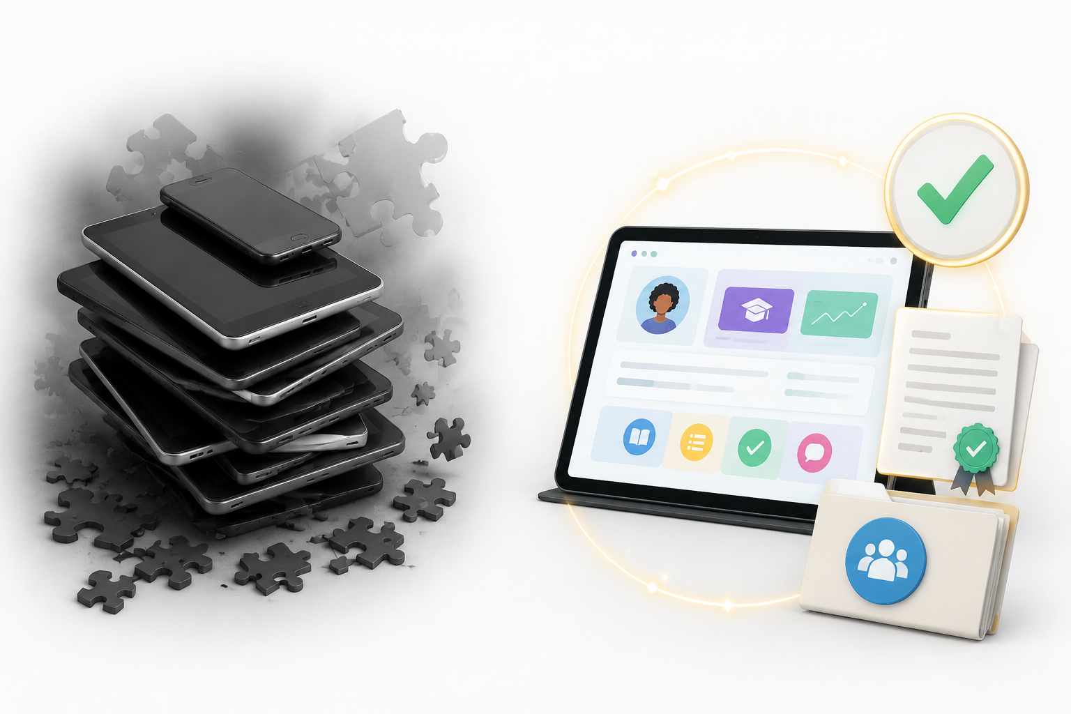Comparison of generic consumer tablets and evidence-backed education technology