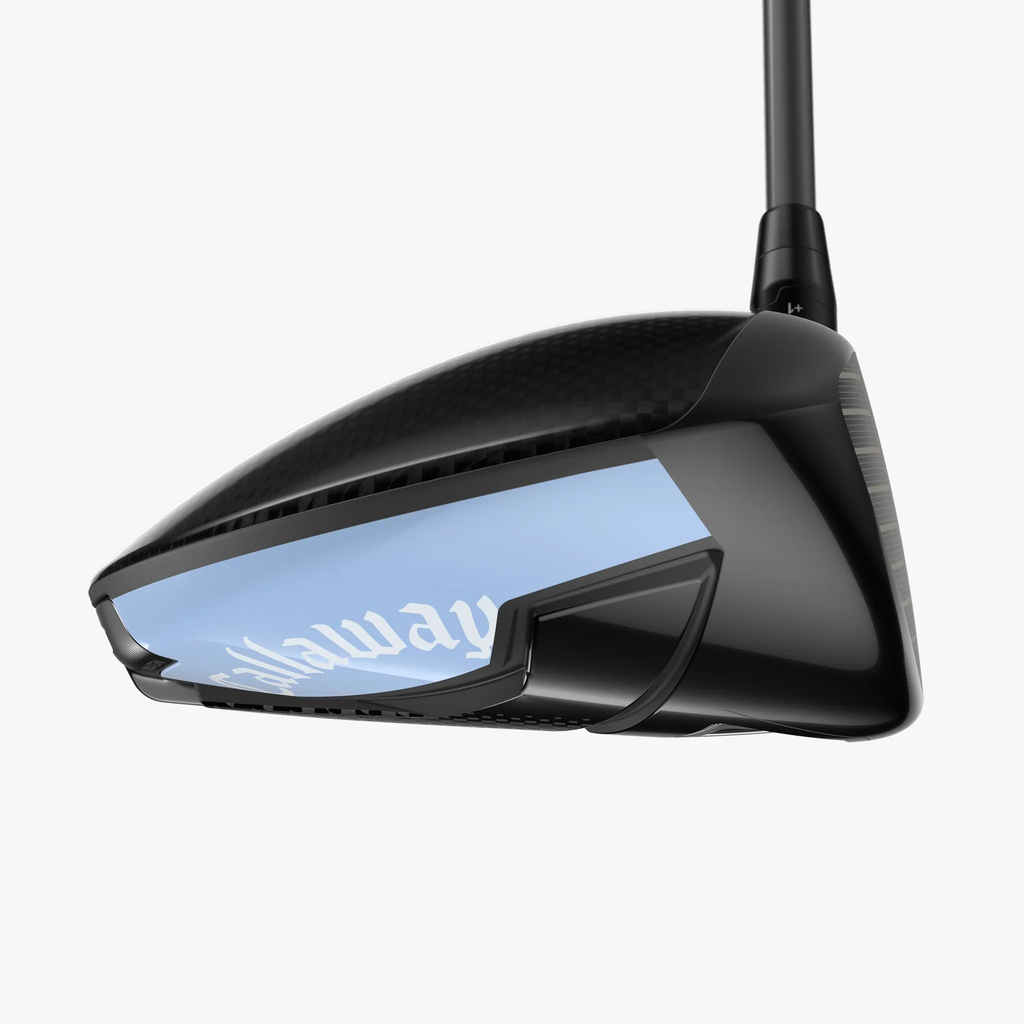 Callaway Good Good Edition Quantum Max driver head and shaft on a neutral studio background