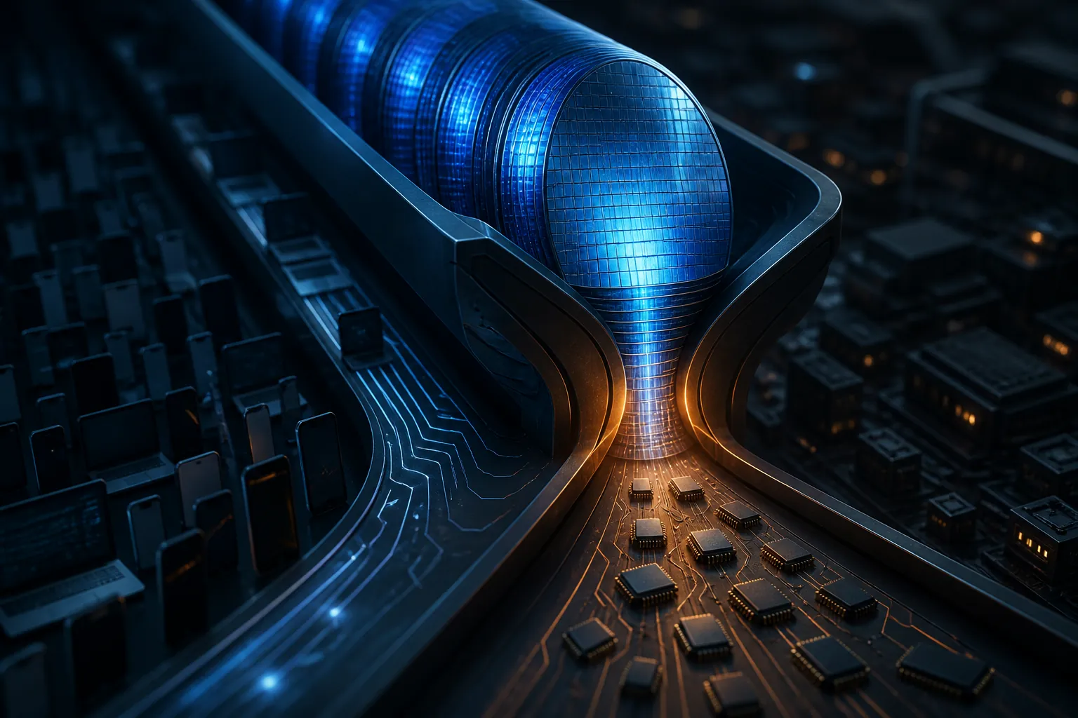 Memory-chip supply bottleneck with HBM wafer stacks crowding out consumer memory chips