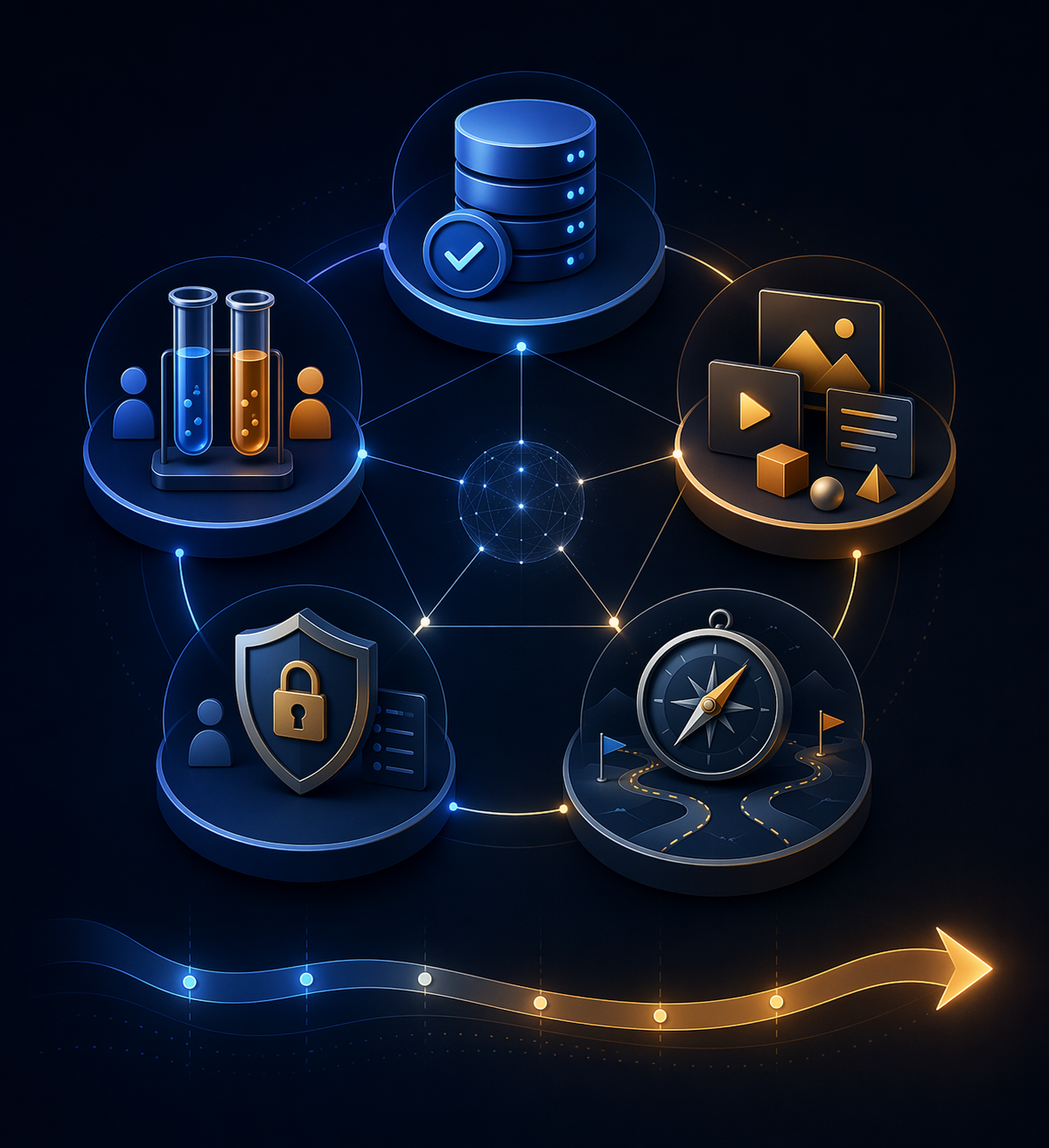 Five readiness pillars for AI advertising: data hygiene, structured experiments, creative readiness, conversational governance, and scenario planning