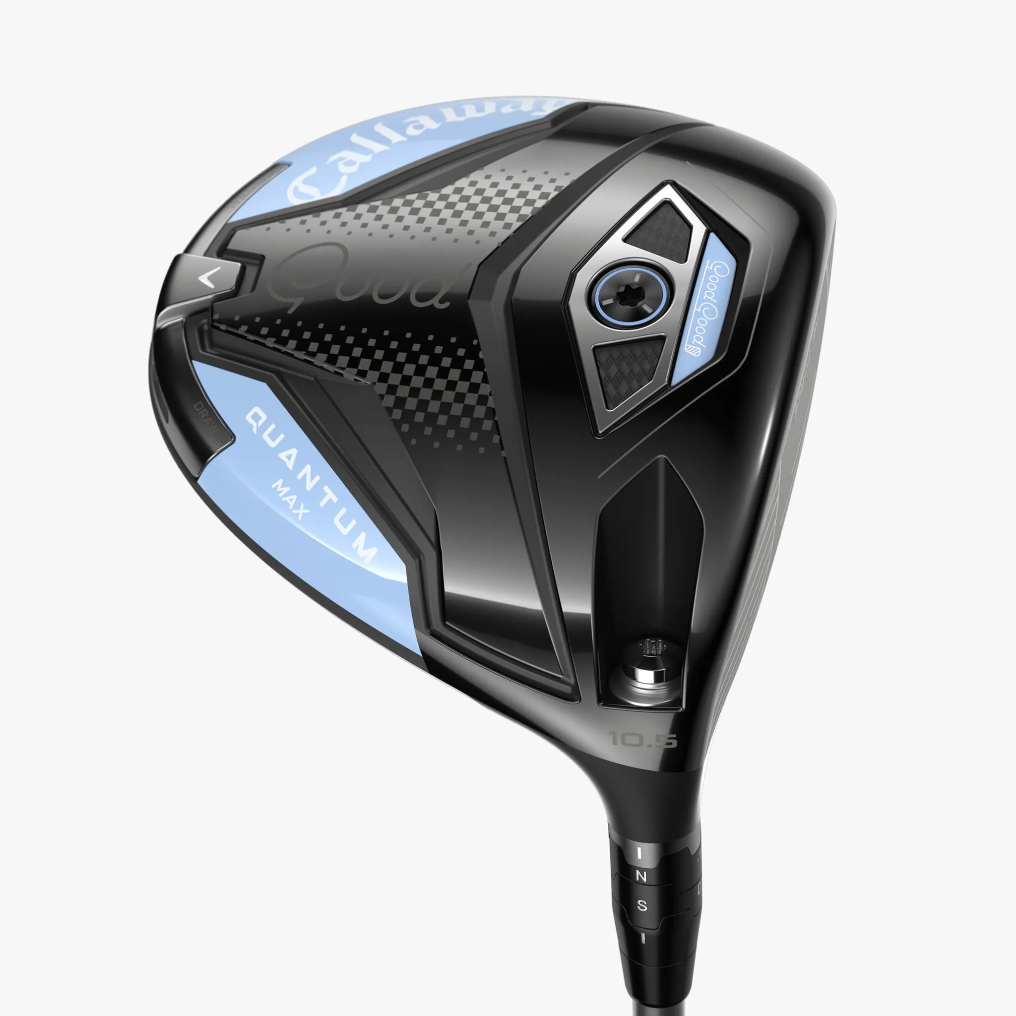 Callaway x Good Good Quantum Max driver product photograph on a light background