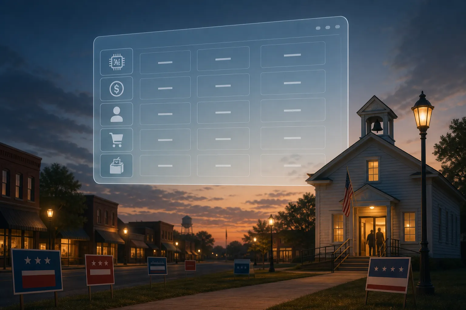 No Public Numbers for AI Political Ads in Local Races
