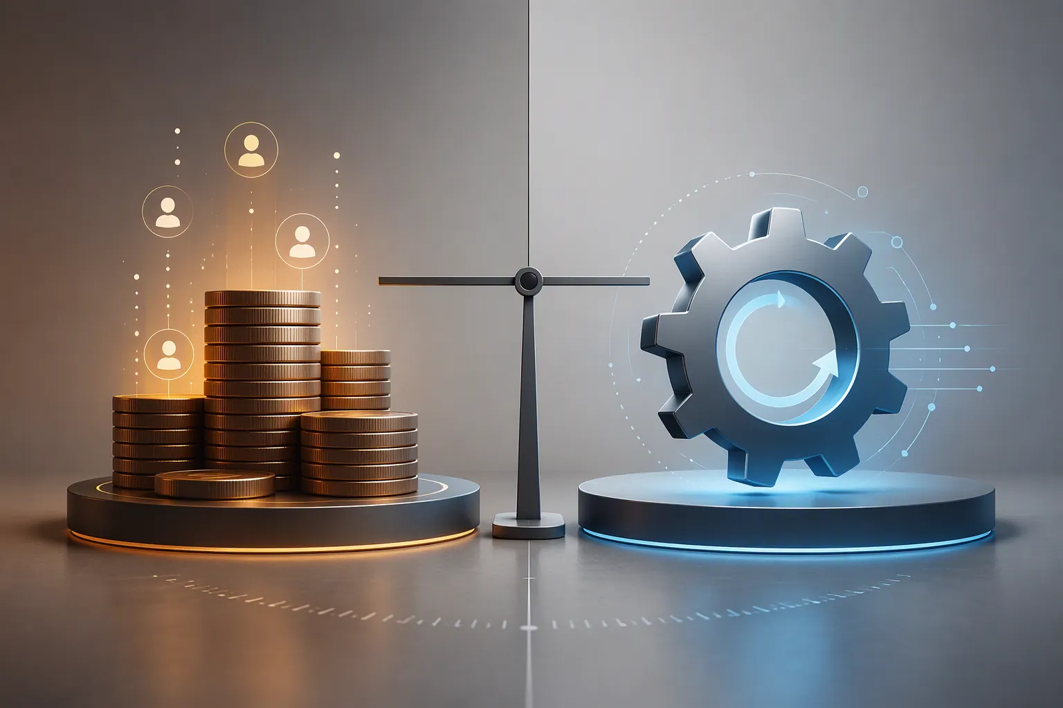 Comparison of per-action consumption pricing and native platform automation cost structure