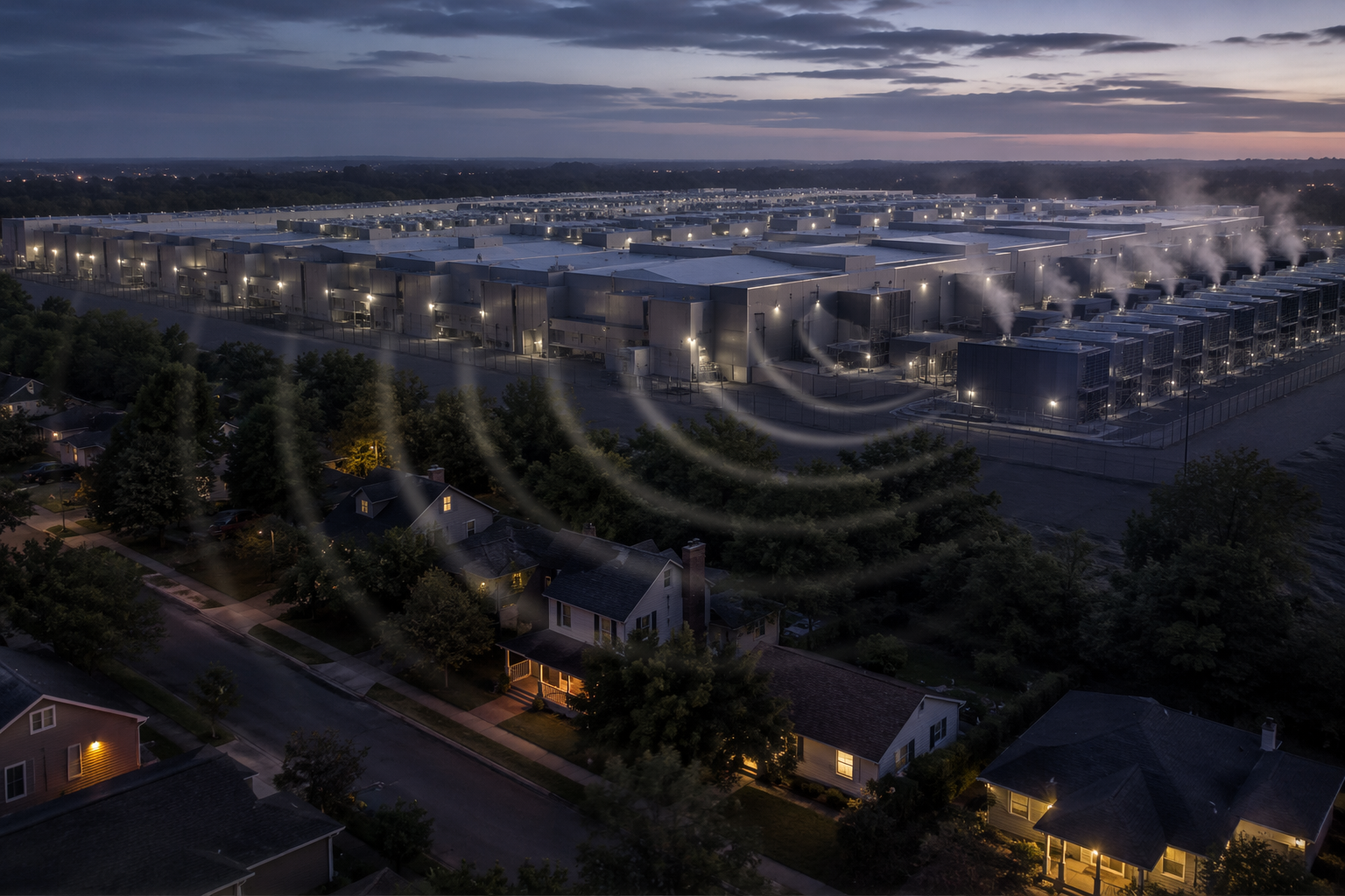 Noise Complaints Now a Major Bottleneck for AI Data Centers